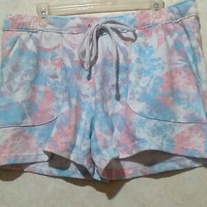 Columbia sportswear company size large  pink, blue and white.